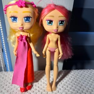 Boxy Girls Dolls: Pink & Priscilla
